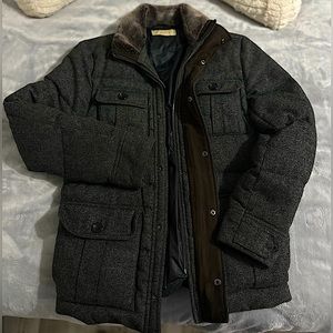 Men’s Michael Kors Fall/Winter Jacket with Removable Fur Collar